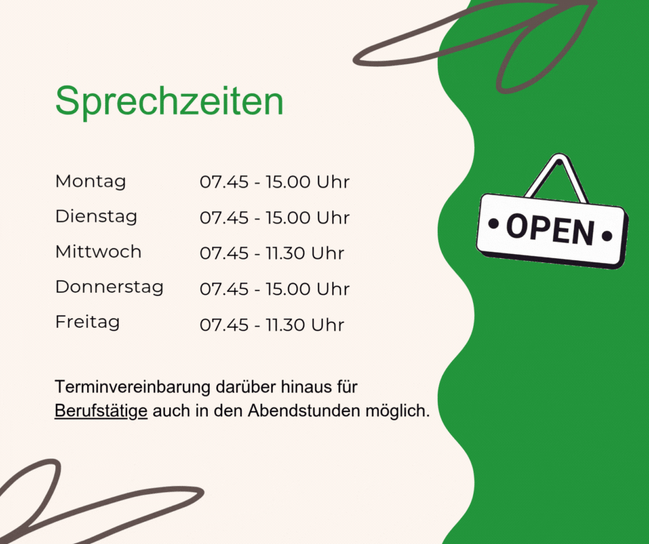 Öffnungszeiten